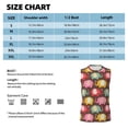 thumbnail image 5 of Lsque Cute Elephants Print Men's Cotton Blend Sleeveless Muscle Shirts (S-3XL)- Moisture Wicking, Odor Protection, UPF 30+,Medium, 5 of 8