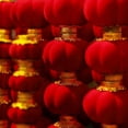 thumbnail image 3 of Linternas chinas para iToids en miniatura, terciopelo rojo, 7,5 cm (16 unidades), 3 of 8