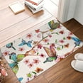 thumbnail image 4 of Uemuo Watercolor Floral With Butterflies Printed Door Mat Indoor Doormat 16"x24",Front Back Door Mats Non Slip Entrance Rugs,Inside Doormats for Entryway, 4 of 9