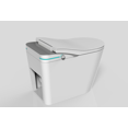 thumbnail image 2 of Smart Toilet with Built-in Heated Seat, Tankless Auto Flush System, Adjustable Temperature Control, Remote Flush Function, LED Display, Elongated Bowl for Modern Bathrooms, 2 of 9