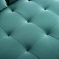 thumbnail image 5 of Modway Valour Performance Velvet Sofa in Teal, 5 of 10