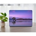 thumbnail image 3 of KSK KAISHEK Hard Shell Case Cover Compatible Old Version MacBook Air 13" with No Touch No USB-C + Black Keyboard Cover Model: A1369 A1466( Purple series 0703), 3 of 5