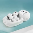 thumbnail image 5 of Universal Water Play Toys Set - Floating Seal Bath Toys for Kids Easy to Clean Stackable Rubber Figurines for Bathtub Adventures for Indoor and Outdoor Water Play, 5 of 6