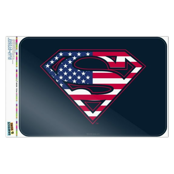 Superman USA American Flag Shield Logo Home Business Office Sign