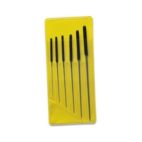 Juego de brochas EUROTOOL de 6 piezas con mango de plástico, fabricado en Alemania