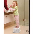 thumbnail image 4 of Non-Slip Toddler Toilet Training Step Stool - Gray Dots, Safe Hand-Washing Aid, 4 of 5