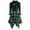 Green, variant on gakvbuo Checkered Dress for Womens Plus Size Fall Dresses Plaid Tie Shirt Dress Long Sleeve Slim Turn-Down Collar Tunic Tops Asymmetrical High Low Irregular Dress