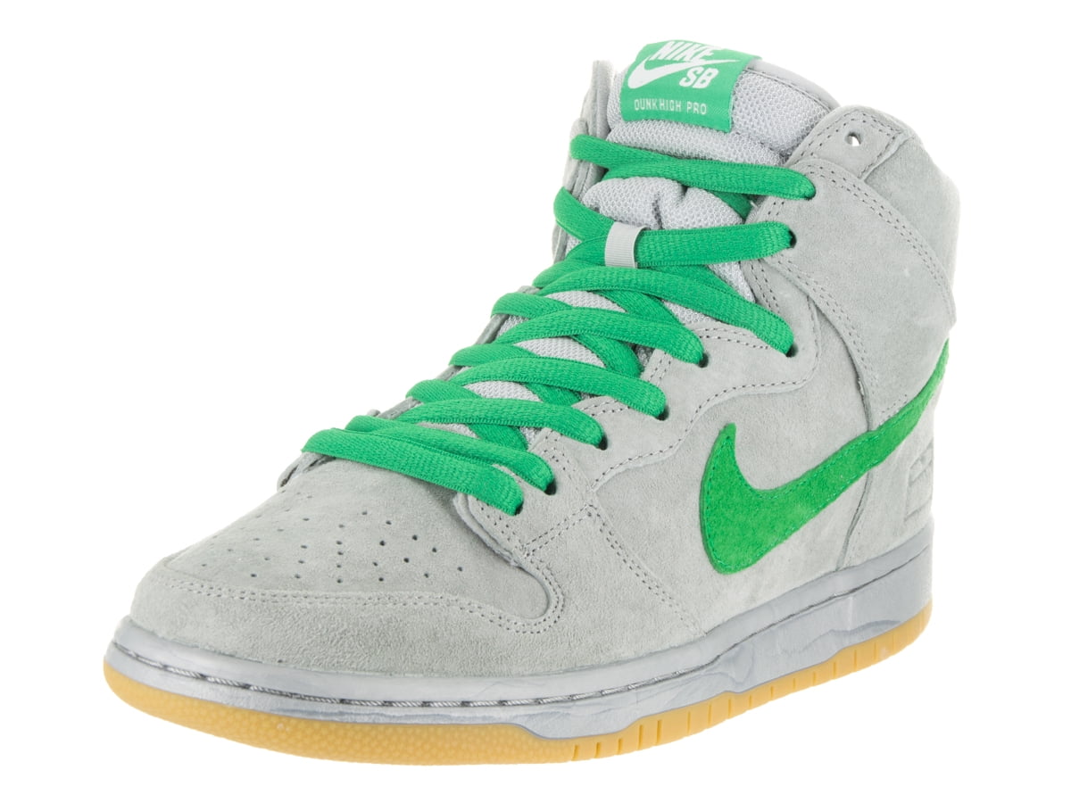 silver nike dunks