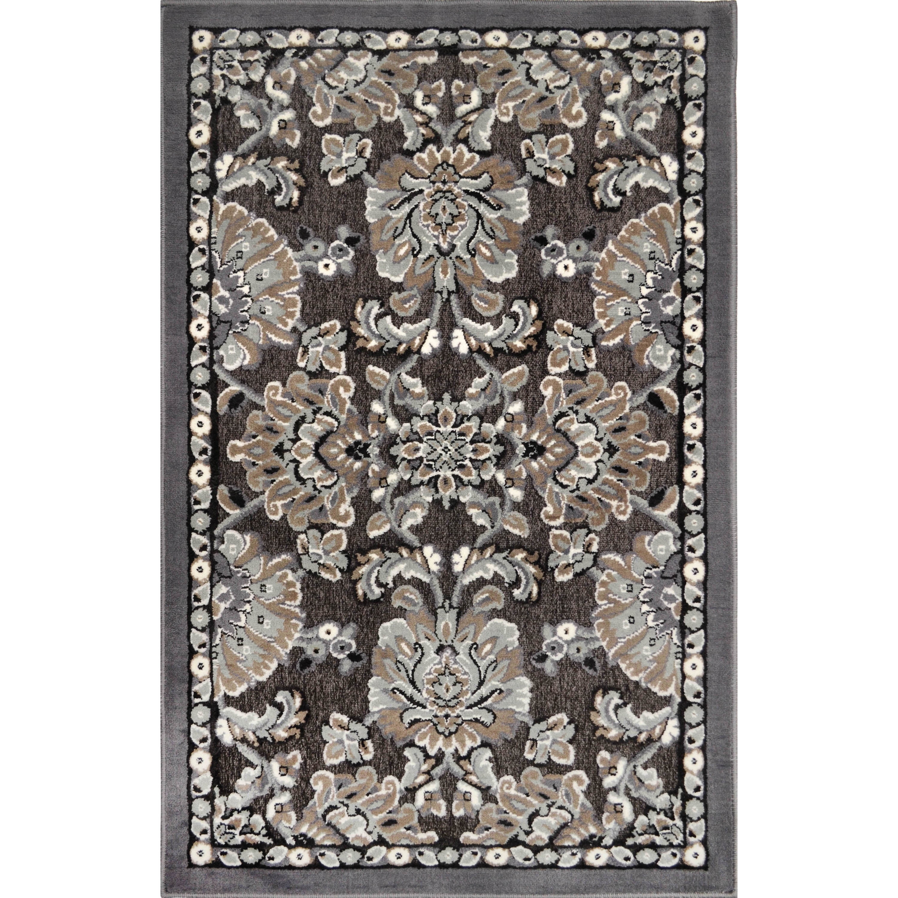 Home Dynamix Arrington Collection Chenille Transitional Accent Rug for