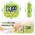 thumbnail image 3 of Temporizador Cocina Digital Huevo Timer Cronómetro Alarma Verde, 3 of 5