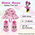thumbnail image 5 of Disney Minnie and Mickey Mouse Sunny Fun Swim Bucket Hat and Booties Set - 0-12 Months For Girls, 5 of 7
