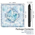 thumbnail image 2 of Floral Mahjong Mat with Rules, 31.5*31.5in Anti Slip American Mahjong Mat for Table, Noise Reduction, Neoprene Mah jongg Mats with Carrying Bag & 3 Dices, Mahjong Set Gift, Board Tile Games Mats, 2 of 7