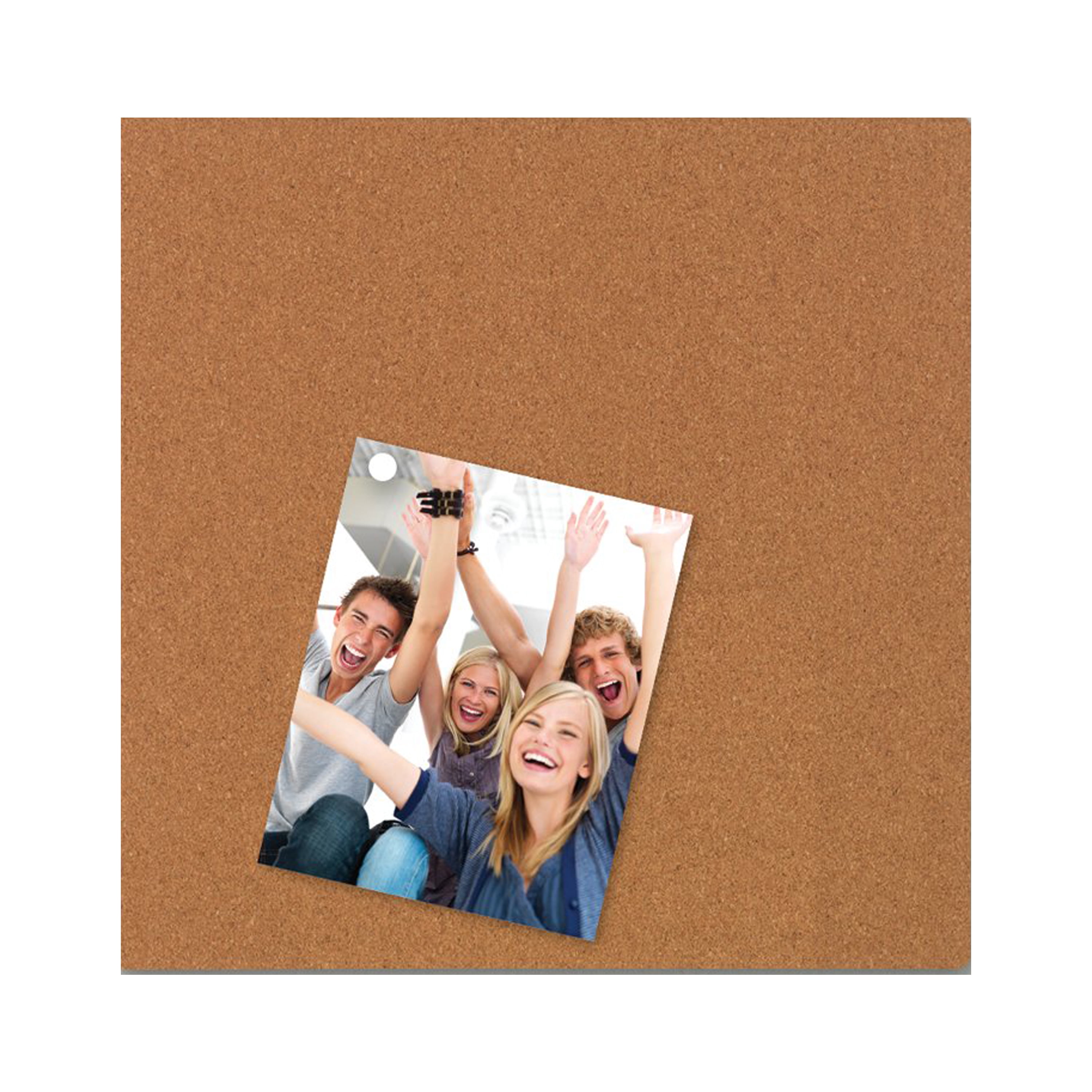 (2 pack) Quartet Cork Bulletin Board Tile, 14" x 14", Frameless (48112)
