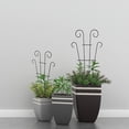 thumbnail image 2 of DIY Iron Mini On Top of Potted Plants Support Garden Trellises for Plant Vines, 2 of 6