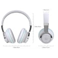 thumbnail image 5 of Hwkond Headphones Wireless Bluetooth Active Noise Cancelling Headphones Wireless Over Ear Bluetooth Headphones Audio Bass Memory Foam Ear Cups For Travel Home Office on Clearance, 5 of 9