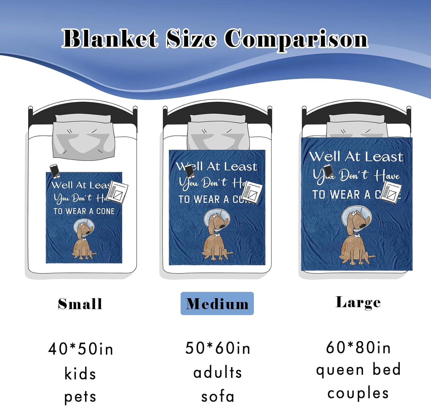 Get Well Gifts for Women Men Inspirational Gifts Humor Cancer Care Survivor Gifts Thinking of You Gifts for Men Grief After Surgery Encouragement Healing Condolence Gift Blanket 50"x60"