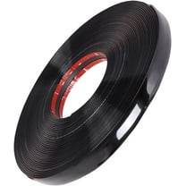 Nvzi 3/4"(20mm) Automotive Trim Molding Glossy Black - 18Ft Car Side Body Trim Strip(Self-Adhesive) for Motor/Truck/RV Door Window Bumper Scratch-Proof
