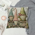 thumbnail image 2 of Shiartex  Spring Gnomes Pillow Covers Flower Let Spring Begin Throw Pillowcase Home Sofa Bedroom Decor Cushion Case Farmhouse Seasonal Decorations 20x20in, 2 of 5