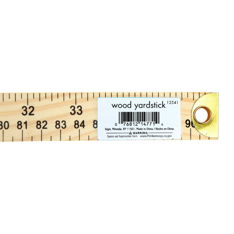 36 Inch Ruler, Yard Stick, Measuring Cut File Gráfico por