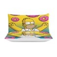 thumbnail image 3 of x254 The Simpsons 3-Piece Bedding Set Warm And Comfortable Soft Duvet Cover Bed Set with 1 Duvet Cover And 2 Pillowcases for Bedroom b254, 3 of 5