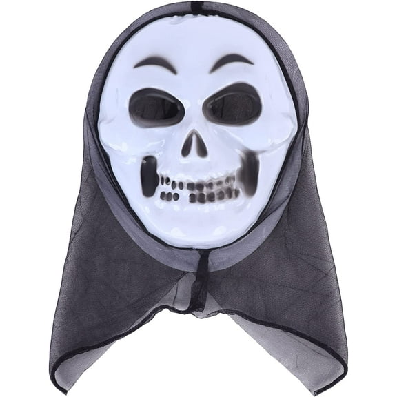 Scary Skull Ghost Mask for Halloween Cosplay Costume Party Mask for Adult Unisex