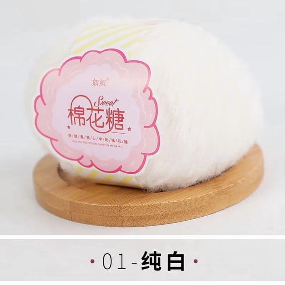 100% Nylon, cotton candy yarn, wholesale doll knitting yarn, fine scarf yarn, mousse yarn, crochet yarn, dropshipping available.