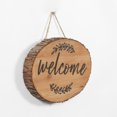 thumbnail image 2 of "Welcome" Hanging Plaque Wall Decor, 2 of 3
