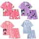 thumbnail image 2 of Pijamas Kawaii de Anime Sanrios para niños, lindos Mymelody Kuromi Cinnamoroll, cárdigan de verano de manga corta con dibujos animados, ropa para el hogar, trajes, regalos, 2 of 4