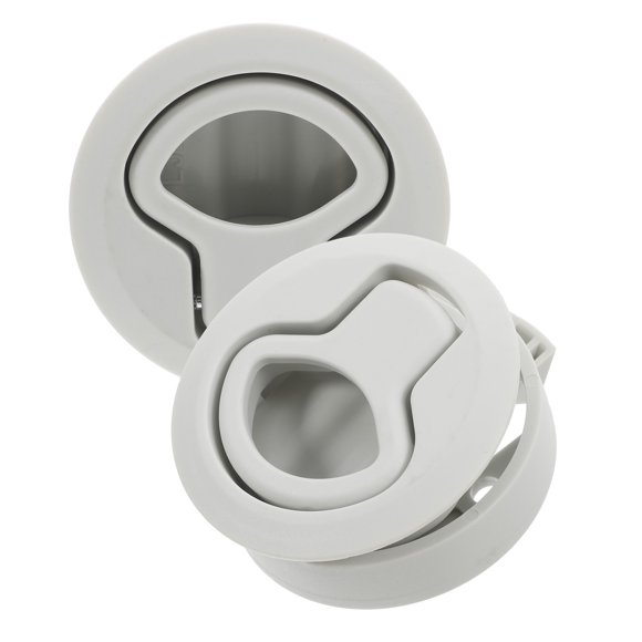 NUOLUX 2Jgo Cerradura Para Puerta De Yate Con Tirador Rebatible Empotrado Y Acabado Elegante