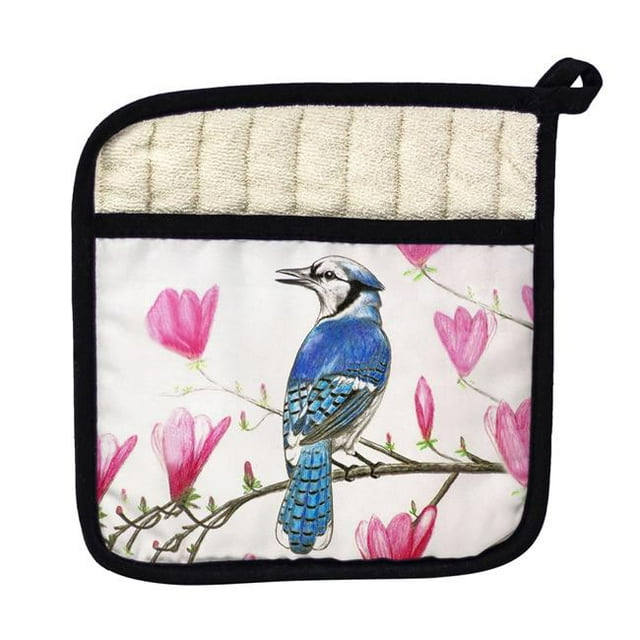 Betsy Drake PT013 Porte-Pot de Geai Bleu
