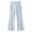 C157 Grey, variant on CONZONE Flared Pants for Little Girls High Waist Girls Bootcut Pants Solid Color Trendy Fall Back To School Trousers with Pockets Size 5-6 Years
