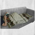 thumbnail image 6 of Christmas Soft Flannel Fleece Blanket, Old Fashioned Traditional Ornaments Lace Style with Winter Season Nature Elements, Cozy Plush for Indoor and Outdoor Use, 70" x 90", Multicolor, by Ambesonne, 6 of 6