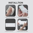 thumbnail image 6 of Self Adhesive 3 In 1 Automatic Toothpaste Dispenser Toothbrush Storage Rack Holder Home Bathroom Set, 6 of 9