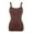 8-Brown, variant on FITVALEN Womens Tops Compression Round Neck Tank Top for Women Camisole for Women