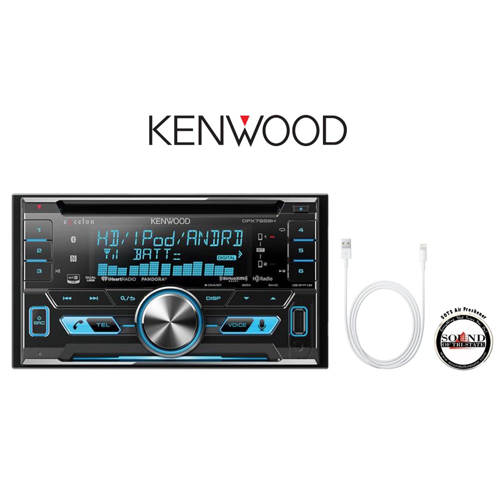 Refurbished Kenwood DPX792BH Receiver with Built in Bluetooth HD Radio
