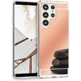 thumbnail image 3 of for Galaxy S23 Ultra Makeup Mirror Case for Girls Women for Samsung Galaxy S23 Ultra Clear Case TPU Luxury Fashion Case for Galaxy S23 Ultra Rose Gold, 3 of 4