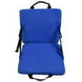 thumbnail image 3 of Coussin de Chaise, Support de Dossier de Chaise Doux et Confortable Multifonctionnel Large Application pour Camping en Plein Air pour Randonnée en Plein Air pour Bureau Bleu, 3 of 8