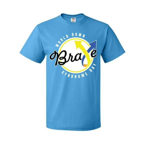 Inktastic World Down Syndrome Day Brave T-Shirt