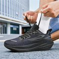 thumbnail image 3 of Bolognifi Sneakers Men's Shoes Training Running Fashion Sports Fans - ALL-BLACK_6, 3 of 7