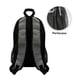 thumbnail image 2 of Mochila Gris Estrellas Urbana Importadora La Merced Juvenil Escolar Con Luz Led Azas Ergonómicas, 2 of 3