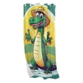 thumbnail image 5 of Cartoon Crocodile with Hat Blackout Curtains W82 x L52 1 Panel Window Curtain for Bedroom Living Room, 5 of 7
