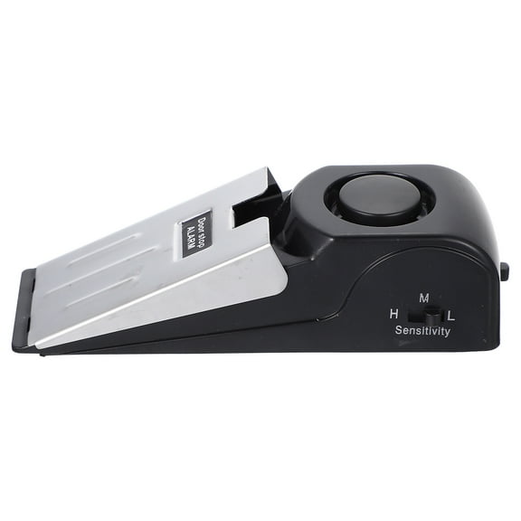 Worgeous Door Stopper with Security Alarm Anti-theft Doorstop Wall Protector Self Adhesive