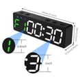 thumbnail image 4 of LED Interval Timer Gym Stopwatch Count Down/Up Clock Fitness Exercise, 4 of 9