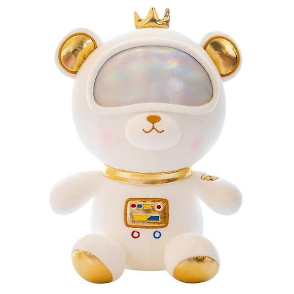 Peluche Ours de l'Espace Poupée en Coton Duveté Ours en Peluche Poupée Anime Cadeau pour Enfants