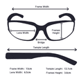 thumbnail image 4 of 3-Pack Motorcycle Riding Glasses, Family-friendly - 100% UV Windproof/Dustproof Goggles with Foam Cushion for Cycling, Biking, Outdoor Sports(Clear,Gray,Yellow), 4 of 7
