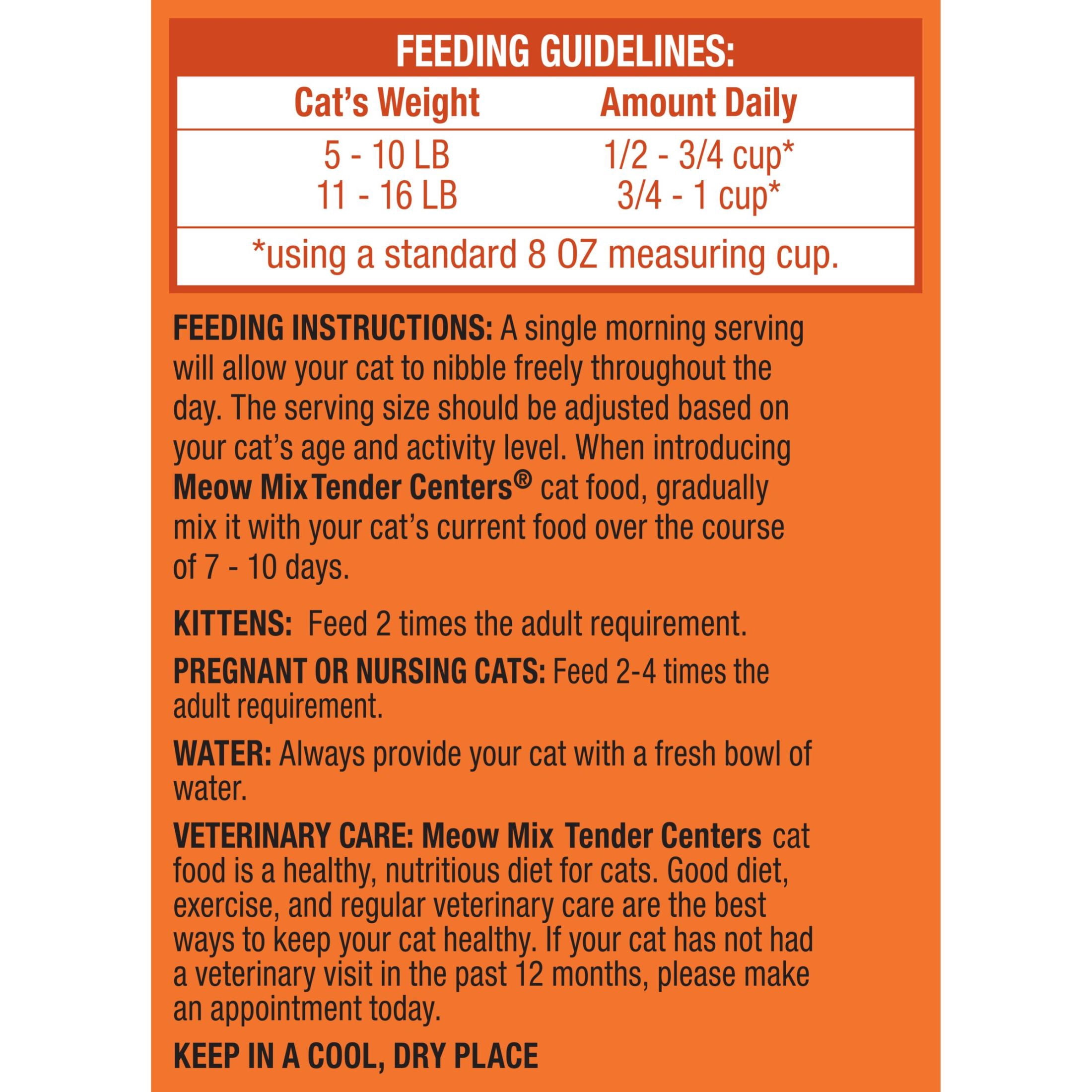 (2 pack) Meow Mix Tender Centers Dry Cat Food, Salmon & White Meat Chicken Flavors, 26 lb Bag