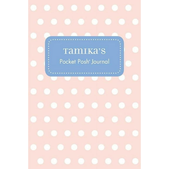 Tamika's Pocket Posh Journal, Polka Dot (Paperback)