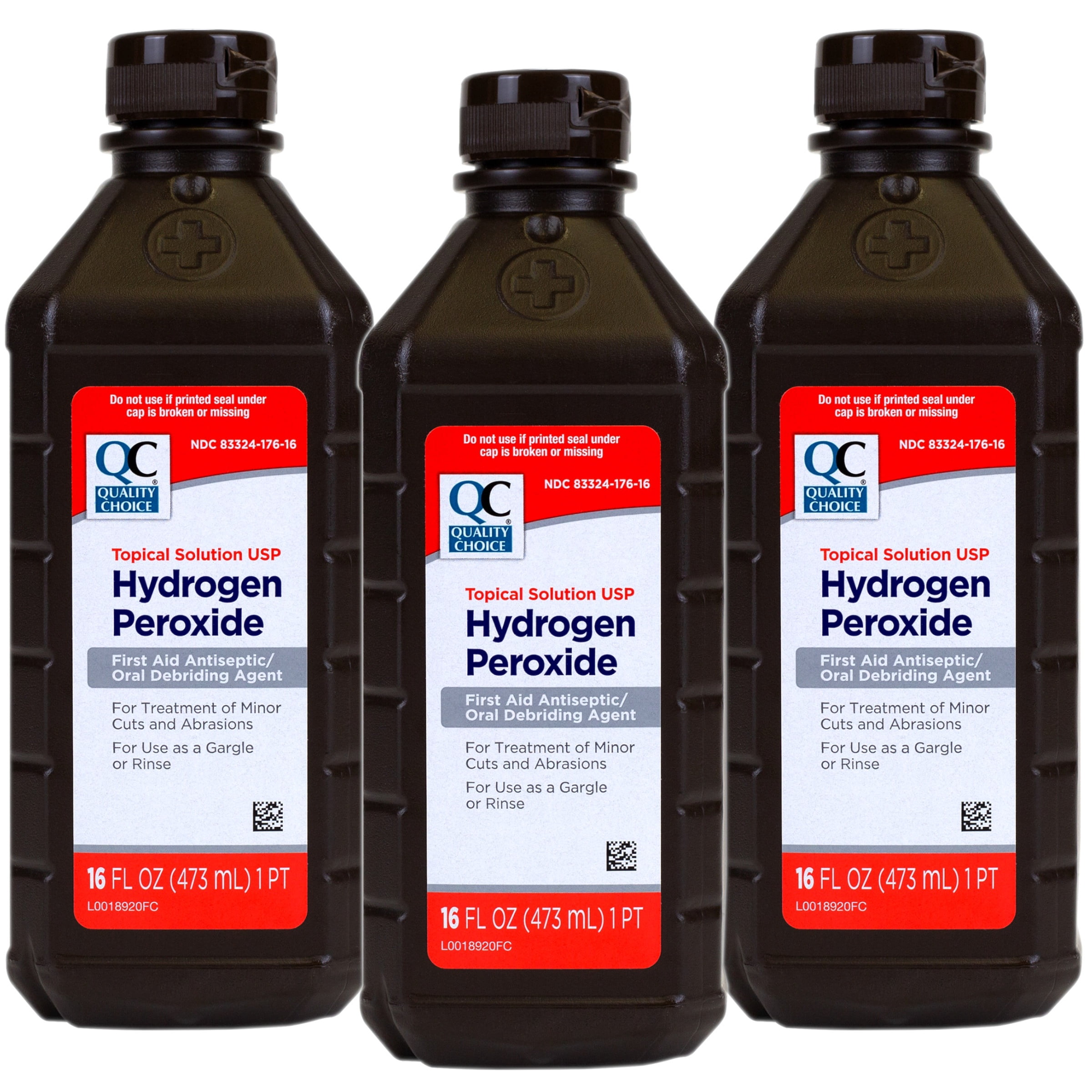 Epic Medical Supply Hydrogen Peroxide, Topical Antiseptic, 3% USP