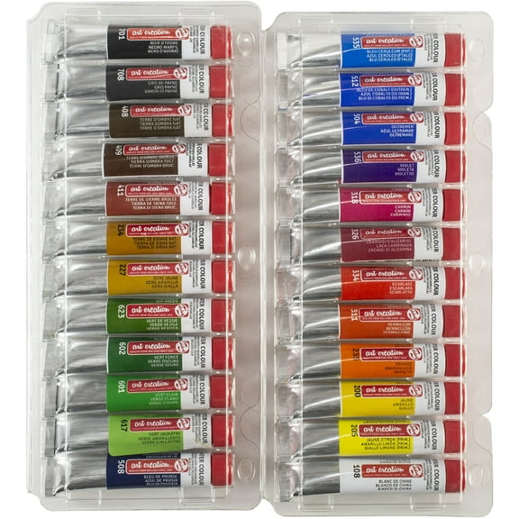 Talens Art Creation Expression Watercolor Set, 24-Color