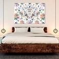 thumbnail image 2 of Cuadro Decorativo Arte Mexicano Huichol Otomí Lienzo Canvas Artístico No Sintético Tintas Ecologica, 2 of 4
